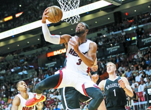 Zweijahresvertrag bei den Bulls: Dwayne Wade.