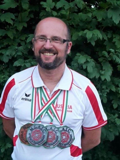 Andreas Gassner holte drei Silber- und eine Bronzemedaille.