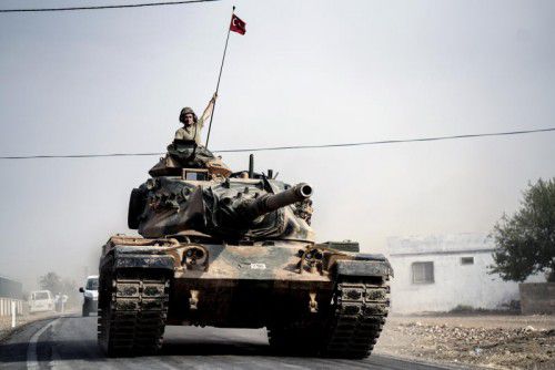 Ankara hatte am Mittwoch die Großoffensive „Schutzschild Euphrat“ im Nachbarland gestartet.