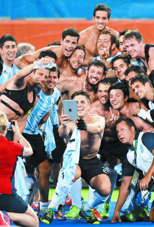 Argentiniens Hockey-Helden holten erstmals Gold.