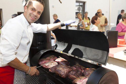 BBQ vom Feinsten, Käse-Spezialitäten, Vorarlberger Köstlichkeiten vom Fisch und vegane Kreationen erwarten die Gäste beim Festival.