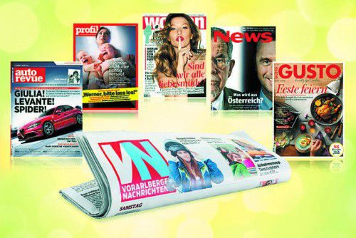 Bestellen Sie NEWS, profil, Autorevue, GUSTO oder WOMAN jetzt zum absoluten Vorteilspreis!