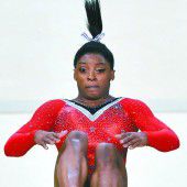 Mit viertem Gold ist Biles die Nummer eins