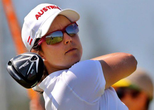 Christine Wolf spielte eine gute zweite Runde in Rio.