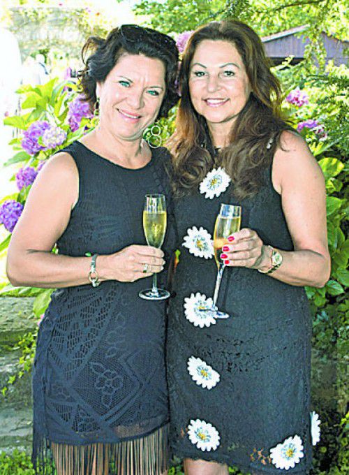 Damenduo: Claudia Zehenter (l.) und Sabine Hirn.