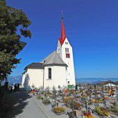 Pfarrkirche von Gerüst befreit