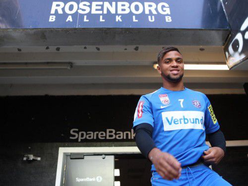 Der Ex-Altacher Ismael Tajouri im Rosenborg-Stadion.