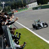 Rosberg wieder im WM-Rennen