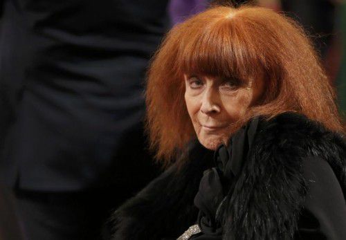 Designerin Sonia Rykiel begann ihre Karriere in den 60ern.