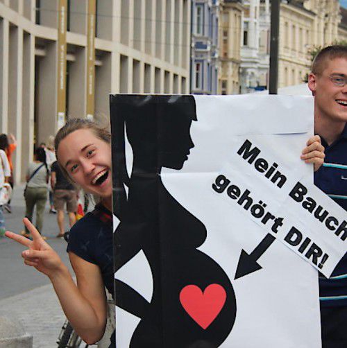 Die Jugendlichen engagieren sich für eine Gesellschaft, in der jeder willkommen ist.