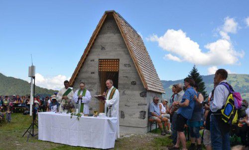Die Kapelle im Vorsäß Wirmboden wurde dem hl. Antonius geweiht.