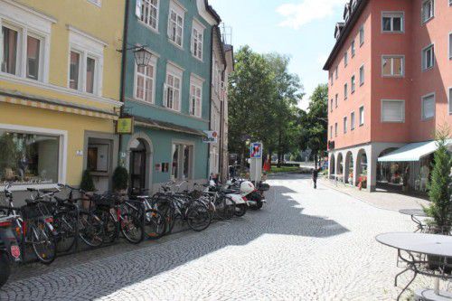 Die komplette Montfortgasse wird zur Fußgängerzone.