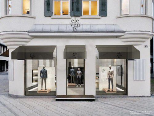 Die Umbauarbeiten sind im Gange, ab Mitte September wird das Trend­label Eleventy in Dornbirn präsentiert.