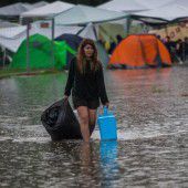 Dauerregen bei Openair
