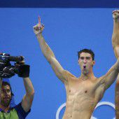 Gold Nummer 19 für Phelps