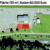 Vierfache Containerfläche