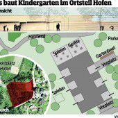 Neubau für Kleinkinder in Göfis