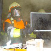 Brand in einer Göfner Wohnung