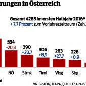 263 neue Staatsbürger im ersten Halbjahr 2016