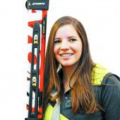 Interview-Flirt unter Ski-Stars