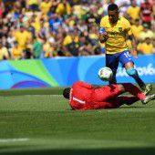 Neymar und Brasilien spielen um Olympia-Gold