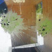 Paintball-Beschuss aus fahrendem Audi