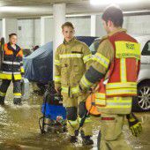 Wasser in Kellern und Garagen