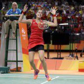 Marin holte für Europa erstes Badminton-Gold