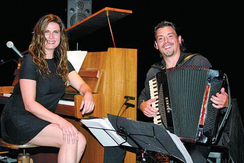 Hatten zu einem Konzertabend geladen: Isabella Pincsek-Huber und Goran Kovacevic.