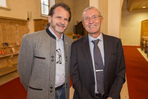 Herbert Bitschnau (l.) mit Markus Felbermayer.
