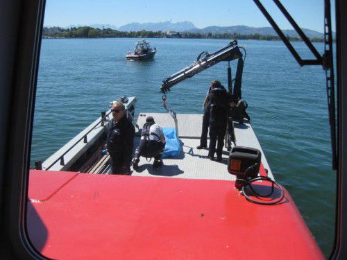 In Bregenz wurde eine Wasser­leiche entdeckt.