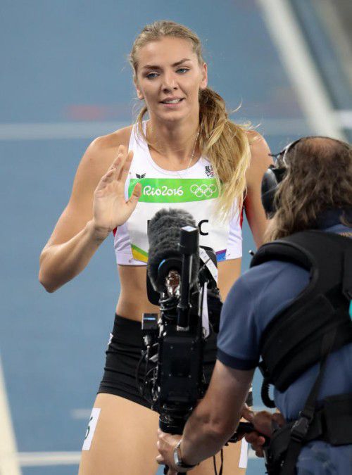 Ivona Dadic kann zufrieden sein mit ihrer Leistung.