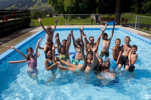 Kinderspaß in den großen Sommerferien: Für die Kinder können sie nicht lang genug sein.