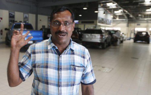 Mohammad Basheer Abdul Khadar will vorerst weiterarbeiten. Danach will er nach Indien zurückkehren und arme Kinder unterstützen.