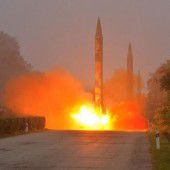 Nordkorea provoziert mit neuem Raketentest
