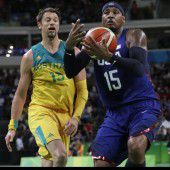 Zittersieg für US-Dream-Team über Australien