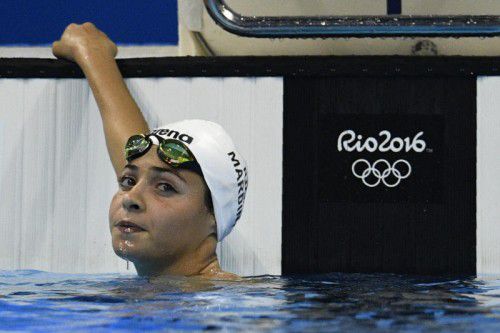 Olympia-Debüt im Flüchtlings-team: Yusra Mardini.