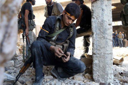 Rebellen haben den Belagerungsring um Aleppo durchbrochen.