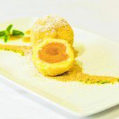 Marillenknödel mit Schafkäse
