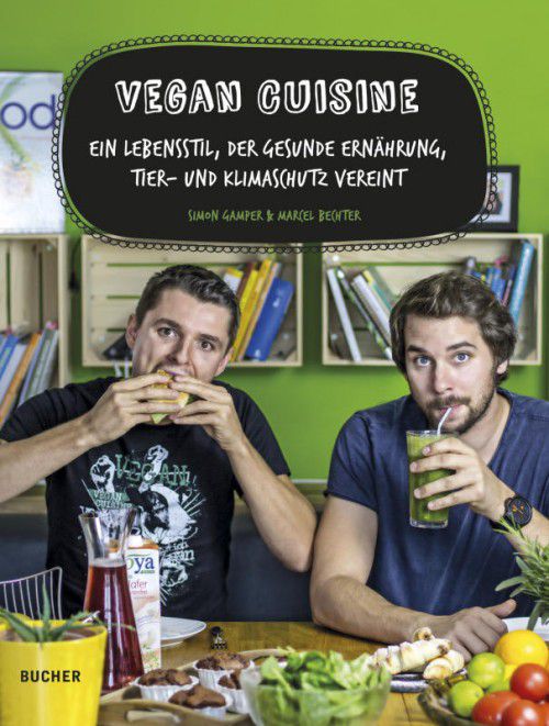 So stylisch wie das Cover ist das gesamte Kochbuch von Simon Gamper und Marcel Bechter gestaltet.