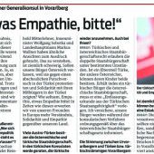 „Werte achten und Respekt zeigen“