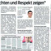 „Wallner hat mich nicht in sein Büro bestellt“