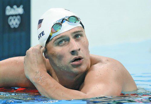 Von „Polizisten“ überfallen: Ryan Lochte.