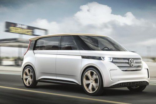 VW plant ein Elektrofahrzeug im Touran-Format. Die Studie Budd-e wurde Anfang des Jahres in Las Vegas erstmals präsentiert.