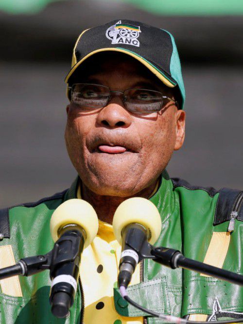 Wegen Jacob Zumas Skandalen leidet das Ansehen des ANC.