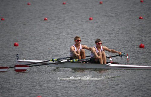 Zwar verpassten die Brüder Paul und Bernhard Sieber den direkten Aufstieg ins Halbfinale, heute will man den Hoffnungslauf nützen.