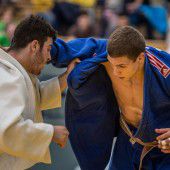 Laurin Böhler bei European Open auf dem Podest