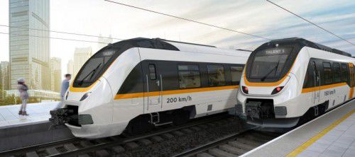 Ab April 2019 soll der Talent 3 von Bombardier im Vorarlberger Nahverkehr eingesetzt werden. Foto: bombardier