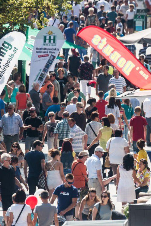 Am letzten Messetag war der Andrang besonders groß. Steurer