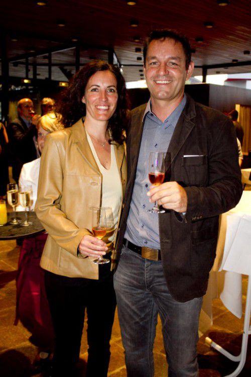 Architekt Thomas Flatschacher mit Heide. Fotos: Franc